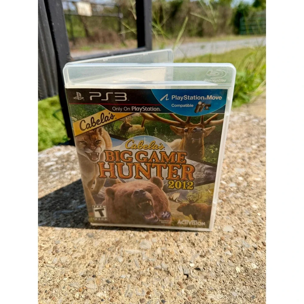 Cabelas Big Game Hunter 2012 Sony PlayStation 3 PS3 Game PS Move Compatible-CIB
